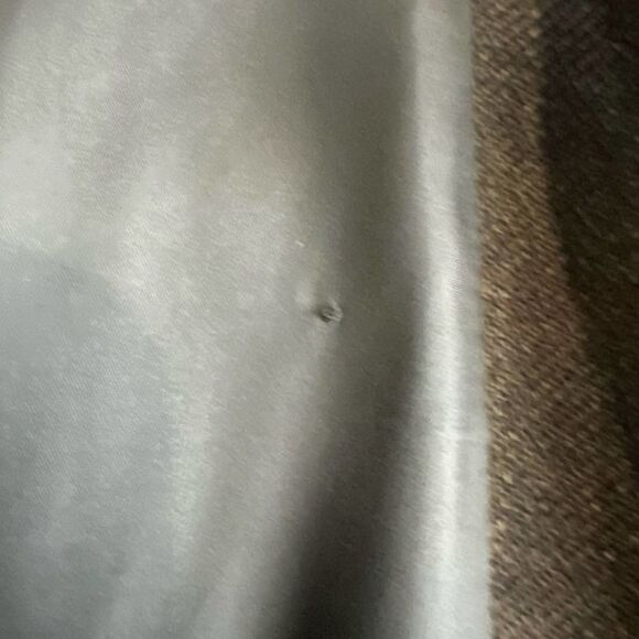 Hugo Boss Olive Windowpane Cashmere Blend‎ Tizian Blazer 44L Read - Picture 15 of 16